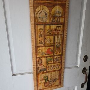 Vintage Wall Hanging with Duck and Shelf Design Calendar